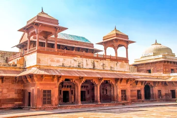 Gordijnen Fatehpur Sikri, Uttar Pradesh, Agra India © grafixme