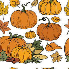 pumpkin pattern set