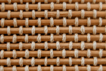 braided wood texture macro