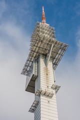 Fernsehturm Telemax Hannover aus der Froschperspektive