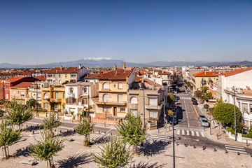Perpignan from the Castle of the Kings of Majorca