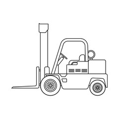 Vector illustration of build and construction symbol. Collection of build and machinery stock vector illustration.