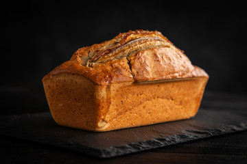 Homemade banana bread