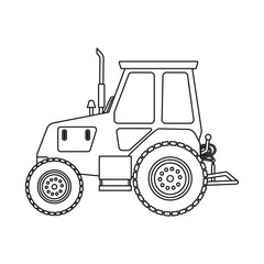 Isolated object of build and construction icon. Set of build and machinery stock vector illustration.