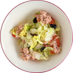 Salad with tuna