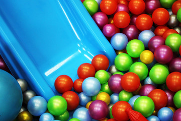 Fototapeta na wymiar Colorful Rainbow dragee balls background.