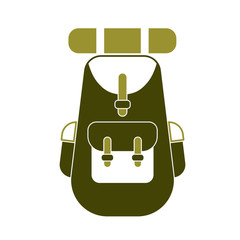 Backpack icon illustration