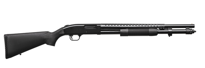 Shotgun isolated on white