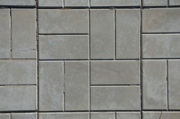 A pavement texture