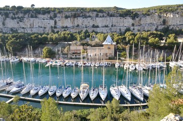  the creek of Port-Miou