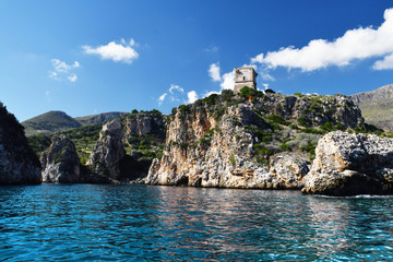 I faraglioni di Scopello, visti dal mare