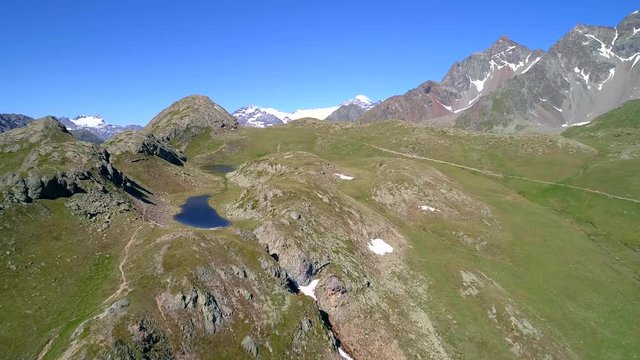 Aerial 4K UHD - Bormio - Val Viola Bormina (IT)
