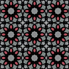 Stunning watercolor pattern for ceramic tiles and decoration
