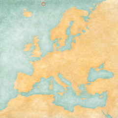 Map of Europe - Jan Mayen