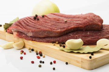 Raw meat