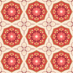 Stunning watercolor pattern for ceramic tiles and decoration