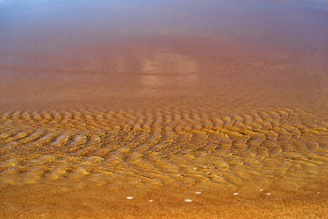 abstract texture of a sandy bottom