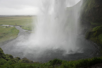 Wasserfall Seljalandsfoss / Süd-Island