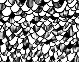 Brush pattern. Grunge background. Vector.