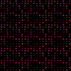 Abstract seamless pattern background with multi-colored varied triangles.