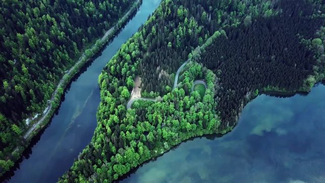 Lac dans le Jura