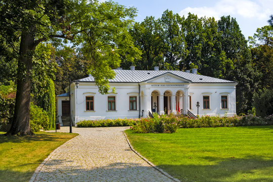 Czarnolas, Mazovia / Poland - Historic manor house in Czarnolas hosting the museum of Jan Kochanowski - iconic Polish renaissance poet and writer