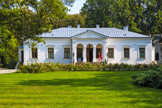 Czarnolas, Mazovia / Poland - Historic manor house in Czarnolas hosting the museum of Jan Kochanowski - iconic Polish renaissance poet and writer