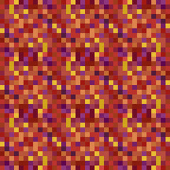 Seamless pattern background from a variety of multicolored squares.