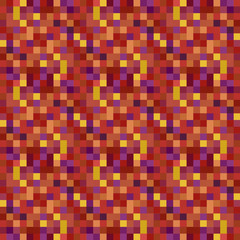 Seamless pattern background from a variety of multicolored squares.