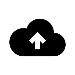 Cloud Network Transfers Upload Gui Web vector icon