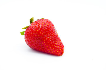 strawberry isolated on white background
