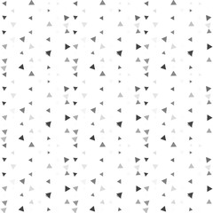 Abstract seamless pattern background with multi-colored varied triangles.