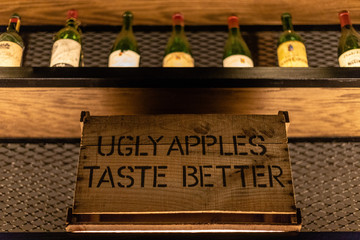 Ugly apples taste better