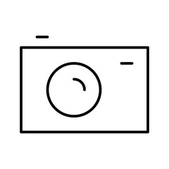 Camera Interface UI UX Software App vector icon