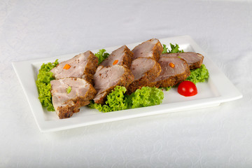 Baked beef