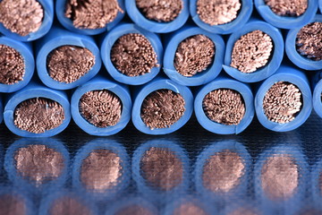 High-voltage copper cables