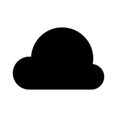 Cloud Server Hosting Service Data vector icon