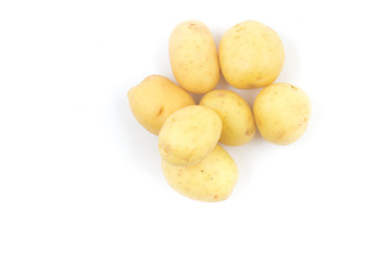 heap of baby potatoes