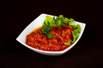 Caucasian cuisine - ajapsandal