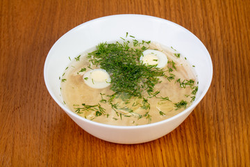 Dietary Chicken soup