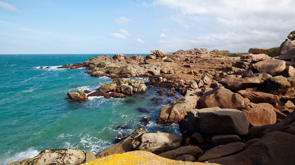 Côte de granit rose bretagne