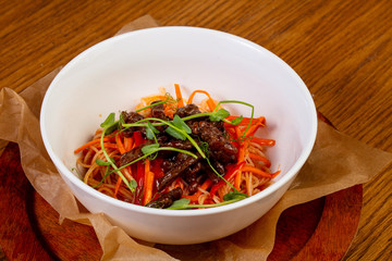 Pasta with beef