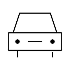 Car Transportation City Traffic Drive vector icon