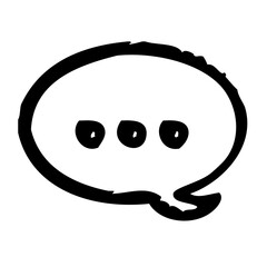 Chat Computer Interface User Program vector icon