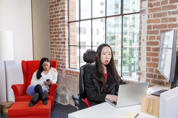 Women working together