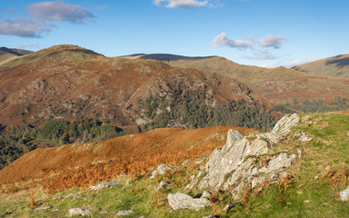 nab scar from loughrigg fell
