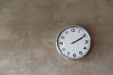 old clock on the wall - 14.10 - ten past two
