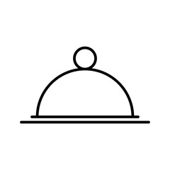 Cloche Hotel Service Booking Trip Travel vector icon