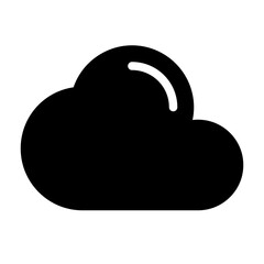 Cloud Summer Shoping Cary Holiday vector icon