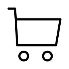 Cart Shopping Commerce Web Supermarket vector icon